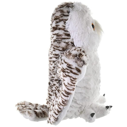 Wild Republic Cuddlekins Snowy Owl, Stuffed Animal, Plush Toy, Gifts for Kids, 12"