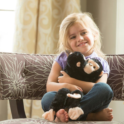 Wild Republic 51 cm Hanging Monkey Chimp Mama with Baby Plush, Chimpanzee, 20"