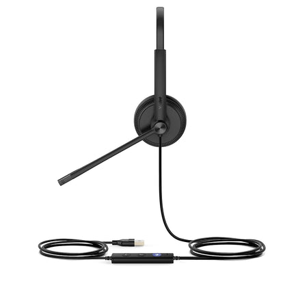 Yealink 1308043 UH34 Dual Microsoft Teams USB-Headset,Black