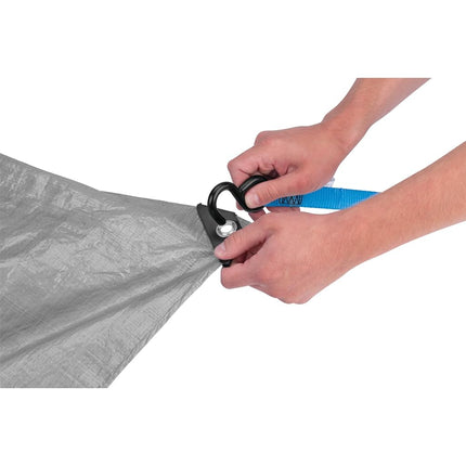 Performance Tool W7004 Tool, Aluminum, HD Silver, 8 x 10 Feet