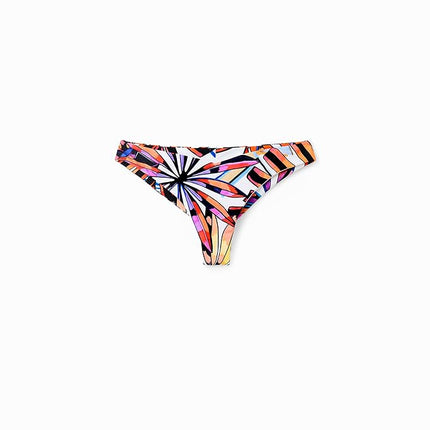 Desigual Women's Swim_Playa I Bikini bottom, White, X-Small