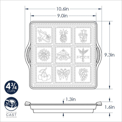 Nordic Ware Shortbread and Cake Baking Mould