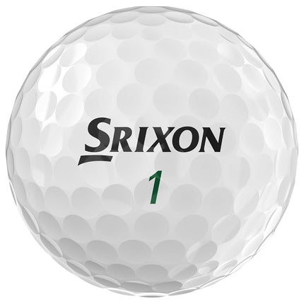 Srixon SOFT FEEL_14 Ultra-soft and long distance golf balls| Stable trajectory and controlled spin| Premium feel and control around the green| Yellow/White