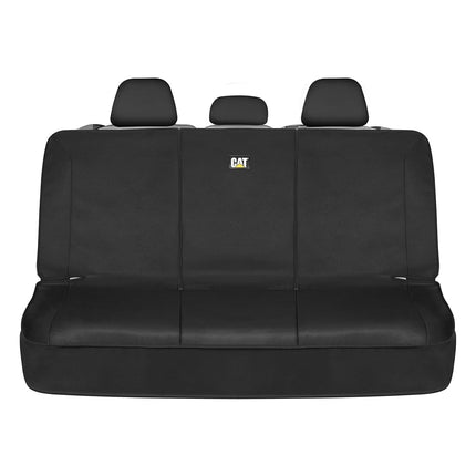 Cat Flexfit™ Black Rear Seat Cover for Car, SUV, &