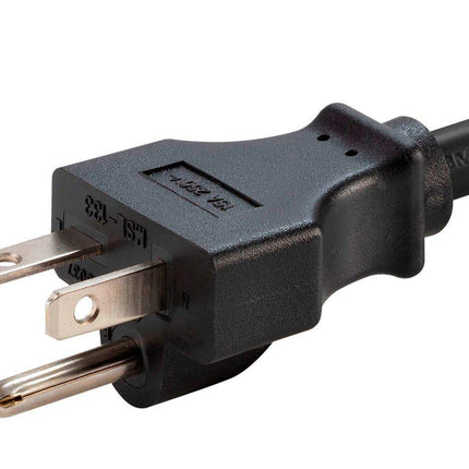 Monoprice Cable de alimentación de alta resistencia - NEMA 6-20P a IEC 60320 C19, 12AWG, 20A/2500W, SJT, 125V, Negro, 1.83m