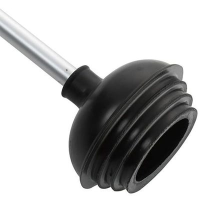 NEIKO 60170A Toilet Plungers | Dual Pack | Patented All-Angle Design | Heavy Duty | Aluminum Handle | Residential, Commercial, and Industrial Building Sanitation Use,Black