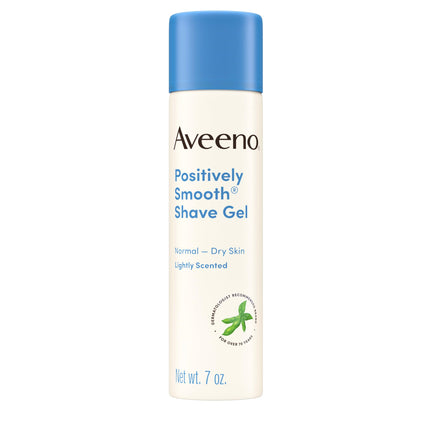 Aveeno Positively Smooth Moisturizing Shave Gel, 7