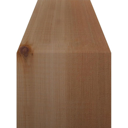 Ekena Millwork BRC06X10X10MRC00SWR Merced Smooth Brace, 5 1/2" Width x 10" Depth x 10" Height, Western Red Cedar
