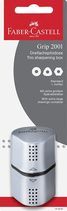 Faber Castell Trio Sharpening Box - Silver