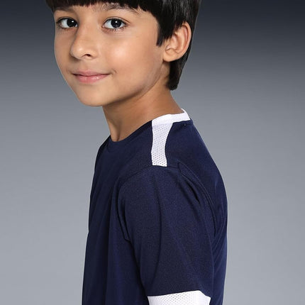 PUMA Unisex Children's Shirt, Peacoat-puma White, XL
