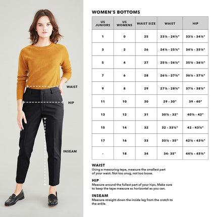 Dockers para mujer: Chino ajustado de tiro medio Weekend, azul marino ceniza, 30