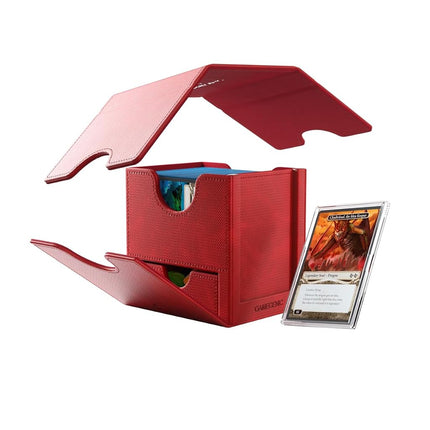 Gamegenic | Sidekick Pro 100+ XL Red | Game Accessory | Includes One Slide Card Case