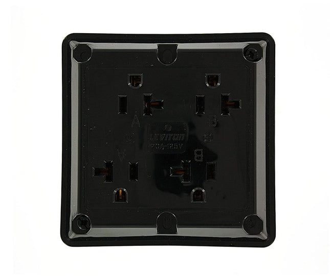 Leviton 21254-E 20 Amp, 125 Volt, Industrial Serie
