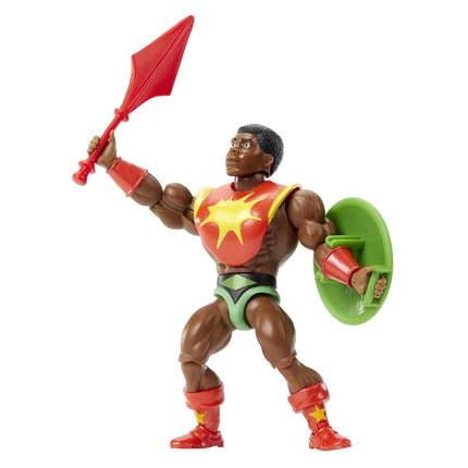 Masters of the Universe Origins Sun-Man Action Figure Battle Figures for Storytelling Play and Display, Gift for 6+ and Adult Collectors