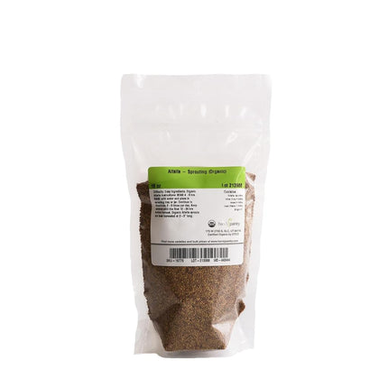 Organic Alfalfa Sprouting Seeds - 1 Lbs - Resealable Bag - Handy Pantry Brand - Growing Sprouts, Food Storage & More