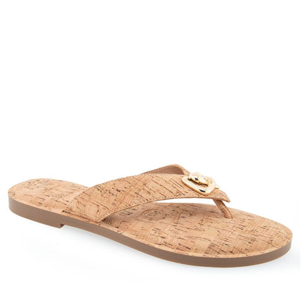 Aerosoles Women's Galen Flip-Flop, Cork Combo, 9 UK