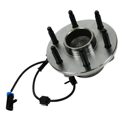 TRQ Front Wheel Bearing & Hub Assembly with ABS Sensor Compatible with 2003-2005 Chevrolet Astro GMC Safari