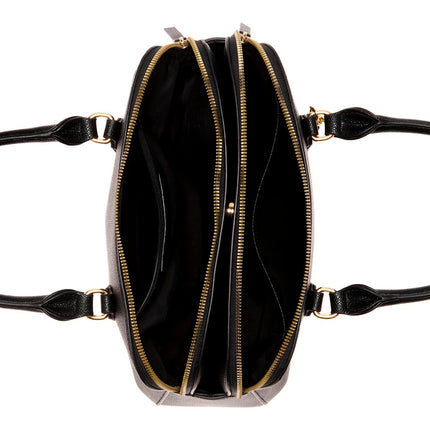 Nine West Cibrina Dome Satchel, Black, Medium