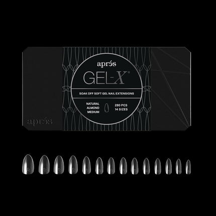 Apres Gel-X® Almond Box of Nail Tips | 280 Gel-X T