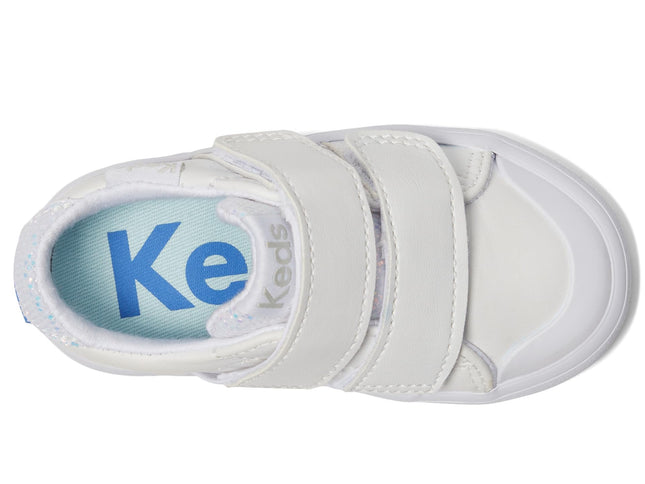 Baskets Keds Courtney Hl pour fille (tout-petits/petits enfants), blanches, 10,5 petit enfant