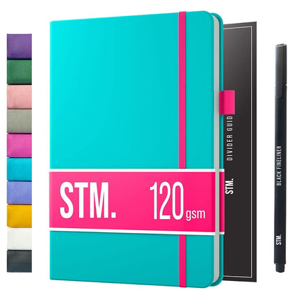 A5 Bullet Dotted Journal Notebook by STM | Thick B