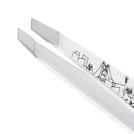 Tweezerman Exclusive 40th Birthday Slant Tweezer (Stainless Steel)