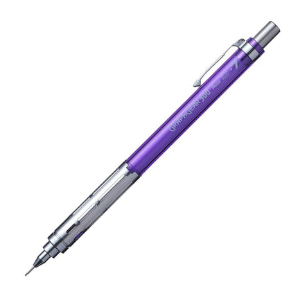 Pentel GraphGear 300 Mechanical Pencil, Box of 12 Pencils, violet, 0.7mm