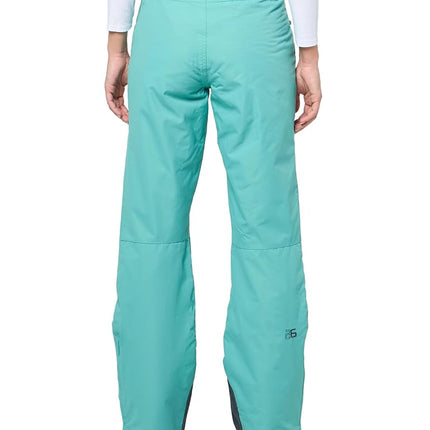 ARCTIX Women's Insulated Snow Pants, Jade Green, X-Large (16-18) Regular