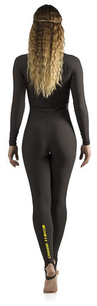 Cressi Skin 1mm (Black-Yellow) [l], Black/Yellow, Large