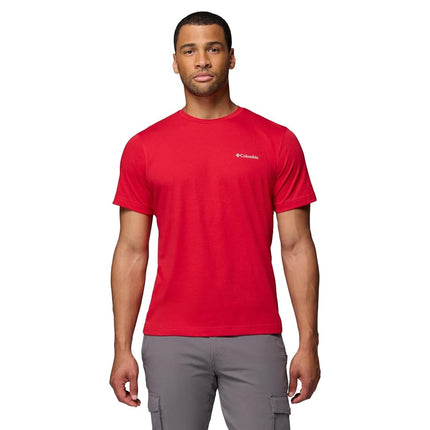 Columbia Men's Thistletown Hills Short Sleeve Hiking Shirt, Mountain Red, XXL