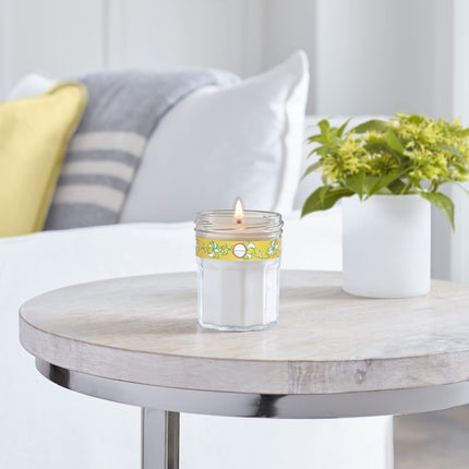 MRS. MEYER'S Clean Day Soy Aromatherapy Candle, 25 Hour Burn Time, Made with Soy Wax and Essential Oils, Honeysuckle, 4.9 oz