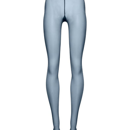 Wolford Satin Touch 20 Denier Tights For Women Soft Satin Feel Sheer Hosiery Extra-Wide Waistband Perfect for Any Occasion, Navy, XS
