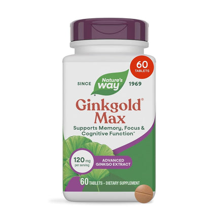 Nature's Way Ginkgold Max Advanced Ginkgo Extract 