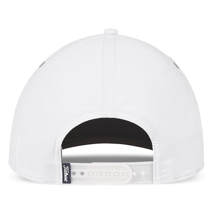 Titleist Boardwalk Rope Golf Hat Baseball Cap, Black/White, Men's One Size