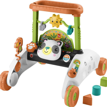Fisher-Price 2-Sided Steady Speed Panda Walker, in