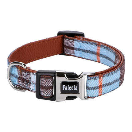 Faleela Soft &Comfy Bowtie Dog Collar,Detachable and Adjustable Bow Tie Collar,for Small Medium Large Pet (L, Blue)