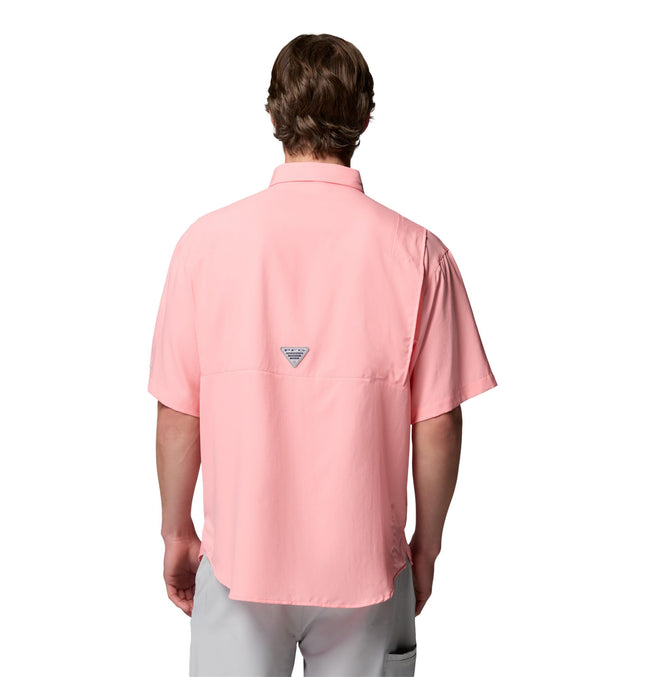 Columbia Men's PFG Tamiami II Short Sleeve Shirt, Sorbet, 2X