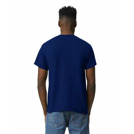 Gildan Mens DryBlend Adult T-Shirt, 2-Pack Short Sleeve T-Shirt, Navy (12-Pack), XL