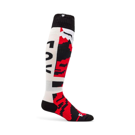 Socks Fox 180 Kairos White/Fluo Red M