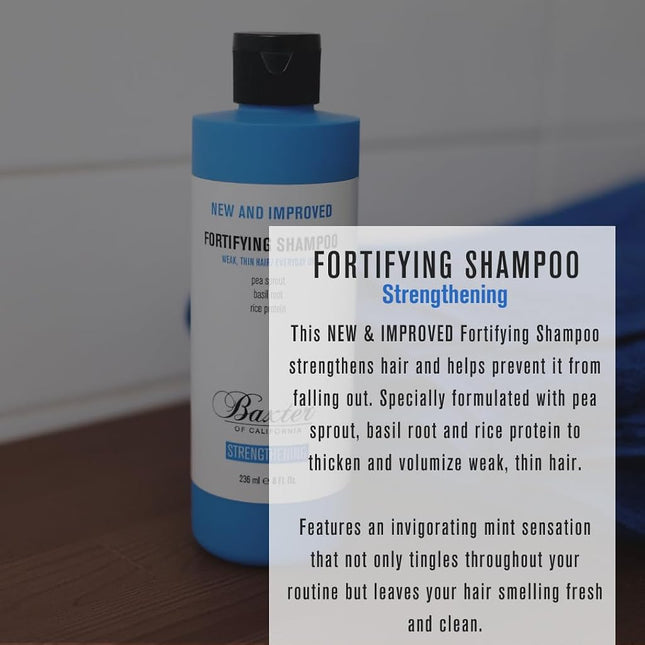 Baxter Of California Daily Fortifying Shampoo, 236 ml