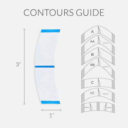 Ultra Hold Mini Tabs - Durable Double Sided Hair Wig Tape - Long Lasting Water & Heat Resistant - 72 Tabs per Pack