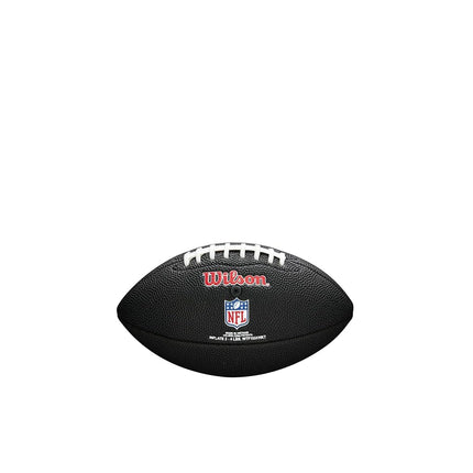 Wilson Unisex-Youth Mini NFL Team Soft Touch, Black, Mini