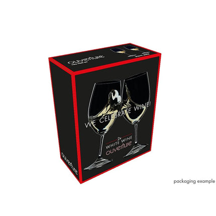 Riedel Ouverture Machine-Made Crystal White Wine Glass, Clear – Enhances the Crisp & Fresh Notes of White Wines – Sophisticated Glassware for a Refined Experience – 280 ml Capacity (Pack of 2)