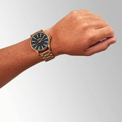 Nixon Classic Watch NIXON-A356-P, Bronze/Black, Standard Size, Sentry SS