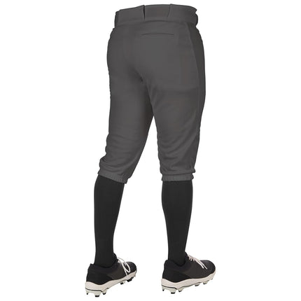Champro Men's Triple Crown 2.0 Baseball Knickers Pants, Graphite, Large