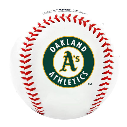 Rawlings MLB Oakland Athletics Team Logo Baseball, Official, White