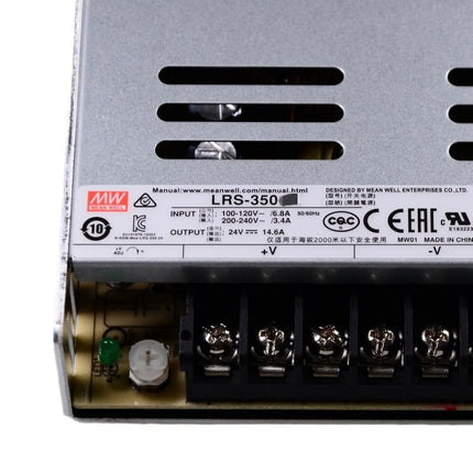MEAN WELL LRS 350W Switching Power Supply， AC/DC Single Output LRS-350-4.2 4.2V 60A Power Supply Driver Transformer For 3D Printer, Computer Project, LED Strip Light, CCTV, etc