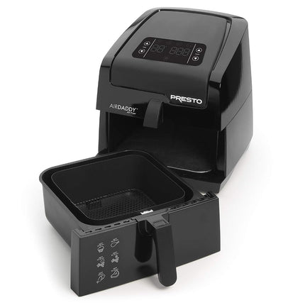 Presto 03422 Digital AirDaddy 4.2-Quart Electric Air Fryer, 4.2qt, Black