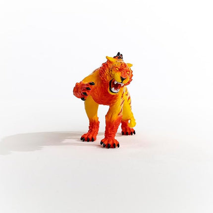 Schleich Eldrador - Lava Tiger Toy Figurine - Kids Ages 7+ | 70148