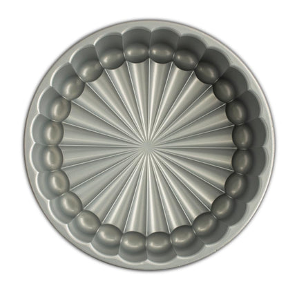 Molde Charlotte de Nordic Ware, Talla Única, Dorado